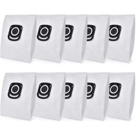 Lot de 10 sacs d'aspirateur - Pour Rowenta Hygiene + ZR200520, Pour Rowenta Compact Power, X-Trem Power et Silence Force (RO64xx RO63xx RO68xx RO39xx)