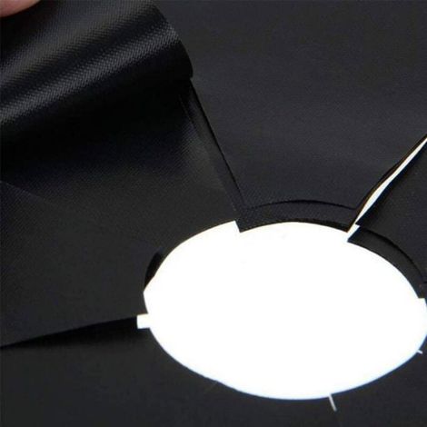 Lot de 8 protections de brûleurs, antiadhésives, en Téflon, découpables, pour cuisinière à gaz (1/5)