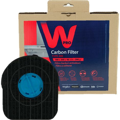 Filtro de carbón Kitchenaid 90710 / C00090710 / C00307663 (1/5)