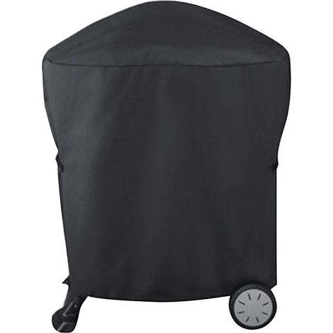 Housse de barbecue imperméable et résistante aux UV, compatible avec les barbecues à roulettes des séries Q1000 et Q2000. (1/3)