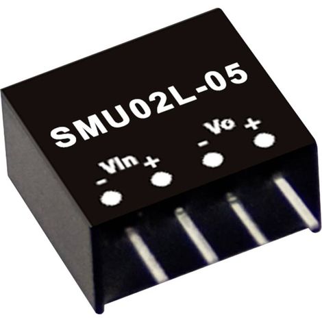 Mean Well SMU02M-12 Module convertisseur CC/CC 167 mA 2 W Nbr. de sorties: 1 x Contenu 1 pc(s) Q121562 (1/2)