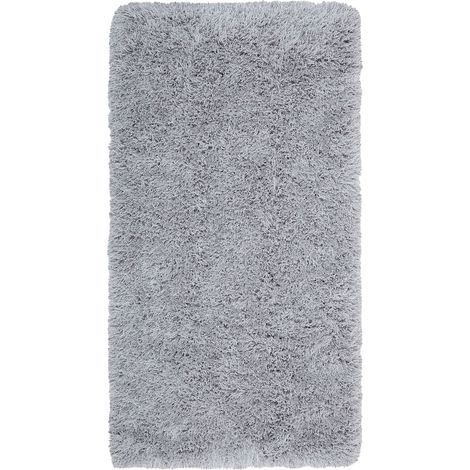 Tappeto shaggyin color grigio chiaro 80 x 150 cm Cide