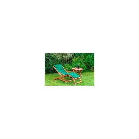 Copa Cabana Set 3tlg Liege Kissen Hocker 50x50cm