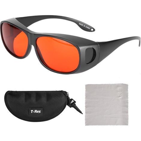 Ochelari de protectie pentru laser 532nm, OD4+ OD6+, 30% transmisie lumina vizibila (1/4)