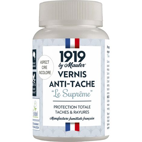 Vernis Bois Peinture Antitache Satin Incolore 125mL (1/3)