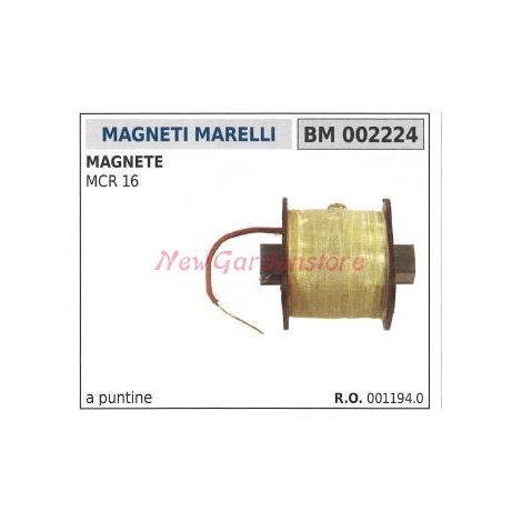 Bobina accensione MAGNETI MARELLI magnete MCR 16 002224