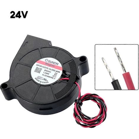 Ventilateur turbine 5015 à double roulement, accessoire pour imprimante 3D (1/4)