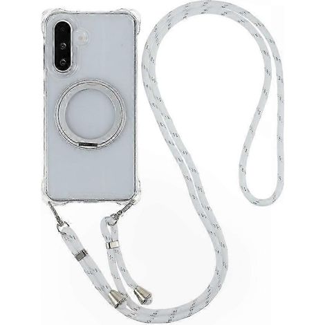 Magnetische Hülle mit Ständer und Handschlaufe für Galaxy A56 5G und A36 5G – Hybrid-TPU-PC-Schutzhülle (1/5)