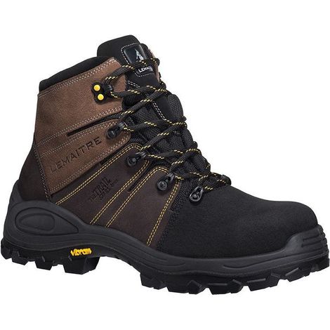 Chaussures de sécurité hautes Trek brun- pointure 46 - Lemaitre