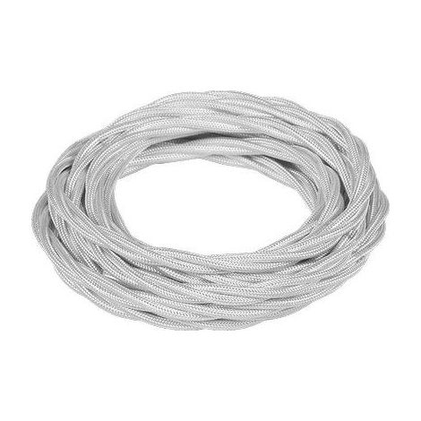 CAVO ELETTRICO MULTIPOLARE COUNTRY FME RAME/PVC/SETA BIANCO N°XMMQ 3X0,75 CF=MT 10