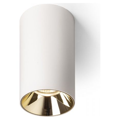 Faretto CANTO da soffitto bianco 230V LED GU10 8W anello decorativo