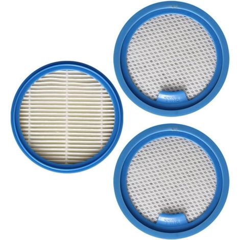 Filtres lot de 3 pour aspirateur balai sans sac compatibles avec les modèles AEG 6000 7000 ASKW5 et ESKW5 pour remplacement et entretien (1/4)