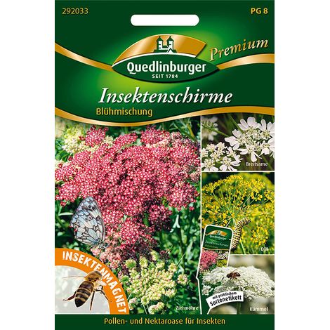 Quedlinburger Insektenschirme Blühmischung - Premium Blumensamen