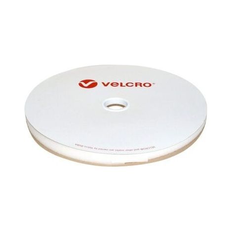 Bande auto-agrippante adhésive mâle 20mm x 25m – Fixation rapide sur surfaces lisses – Résine de caoutchouc – Pour agencement et logistique – Velcro