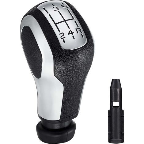 Pommeau de levier de vitesse manuel 5 vitesses Peugeot 106 107 205 206 207 301 306 307 308 406 407 408 508 605 806 807 2008 3008 1007 Citroën C2 C3 C4 C5 Picasso(noir) (1/5)