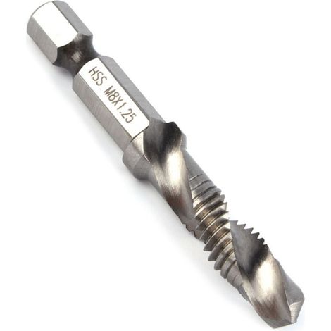M8 HSS 1/4 "foret à tige hexagonale et forets coniques pièce d'outil électrique (1/3)