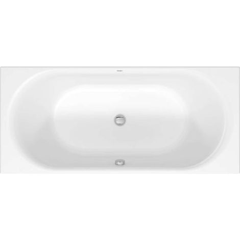 Bañeras empotradas Duravit D-Neo, rectangulares, con 2 respaldos (1/3)