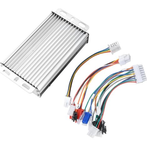 Contrôleur de Vélo Électrique à Onde Sinusoïdale 48 V 60 V 72 V 50 A, sans Balais Universel 500-3000 W pour Scooter Électrique et Moto. (1/5)