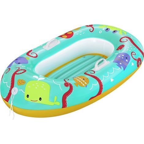 47" x 31"/1.19m x 79 cm Happy Crustacean Junior Raft (1/5)