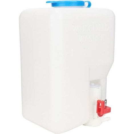Kit universale per il liquido lavavetri, con pompa di pulizia e serbatoio tergicristalli da 1,8 litri e 12V. (1/4)
