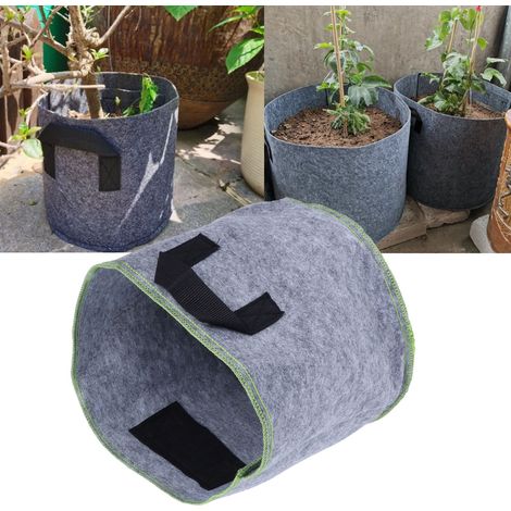Pflanzsack aus Vliesstoff für Freilandpflanzen, umweltfreundlich, 5 Gallonen (30 x 25 cm). (1/5)