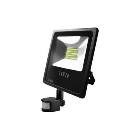 Spot LED 10w 6500k Ip66 avec capteur de mouvement 81.762/10/jour/s