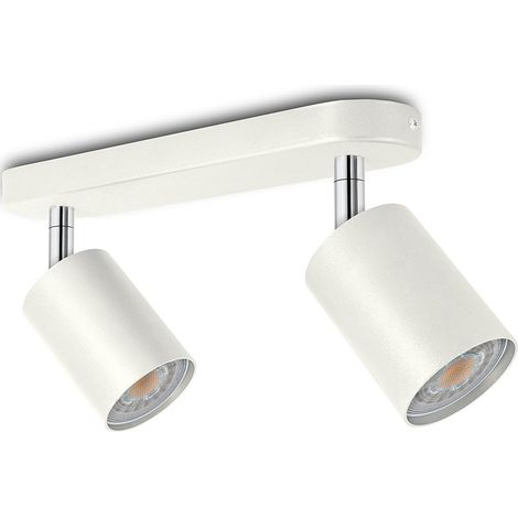 Plafonnier LED GU10 Max 5 W, suspension pour salon, chambre, cuisine et salle de bain, plafonnier LED, applique murale d'intérieur