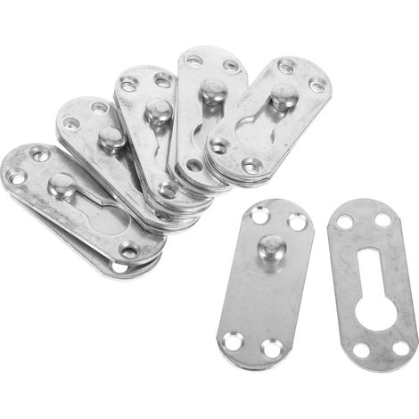 Design Schienenhalterungen und verdeckte Montage 6 Sets für
