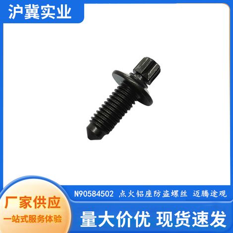 N 90584502 est une vis antivol pour la prise d'allumage des Volkswagen Passat, Tiguan, Sagitar et Magotan. (1/5)
