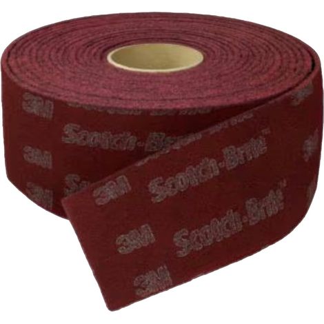 3M Scotch-Brite 7447 PRO  Rollo Abrasivo 125mm × 10m  Very Fine Óxido de Aluminio Industrial Rollo 125mm × 10m