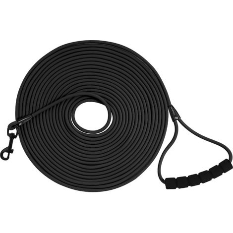 Laisse pour chien en PVC – Laisse de Dressage extérieure avec poignée rembourrée et Sac de Rangement – légère et Solide (1/5)