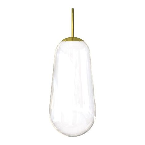 Globe en verre poire transparent Nowodvorski PEAR L