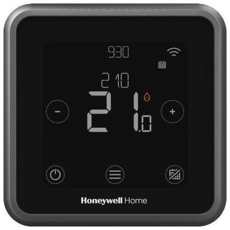 Cronotermostato inteligente Honeywell T6 negro cableado