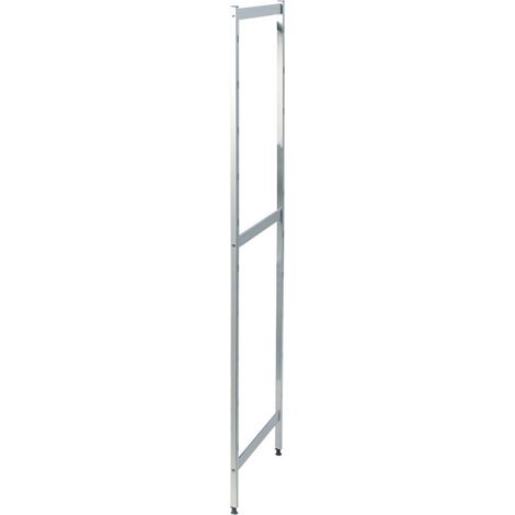 Support pour rayonnage en aluminium, p 470 mm, H 1670mm - VIRTUS