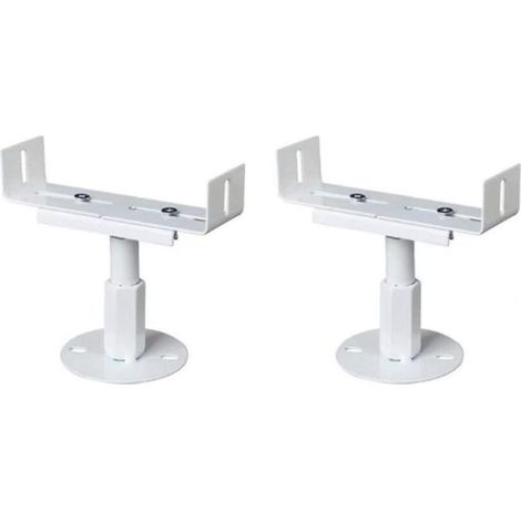Réglable en hauteur (11 à 16 cm), lot de 2 supports de radiateur en fer - résistant au brouillard salin, convient aux radiateurs domestiques (1/5)