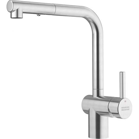 Franke Küchenarmatur Atlas Neo Auszugsbrause Slim Edelstahl (1/2)