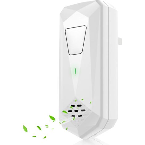 3000 W Hochleistungs-Negativ-Ionen-Luftreiniger  Lufterfrischer und Ionengenerator  Kompaktes Design für Badezimmer, Schlafzimmer, Haustierzimmer 