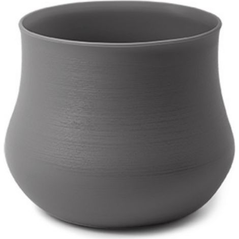 VASO POMO 15CM TERRA ETNEA ANTRACITE