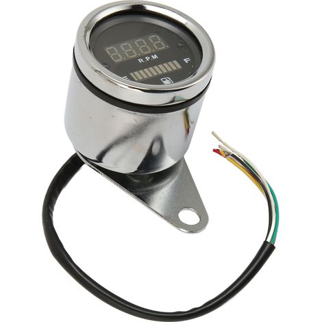 Robuster digitaler Geschwindigkeitsmesser mit integrierter Kraftstoffstandanzeige, stabiles und zuverlässiges Design für Offroad-Motorräder. (1/5)
