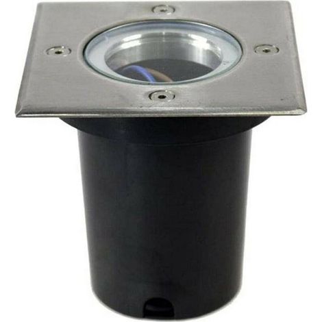 TrAdE Shop Traesio - Faretto Incasso Segnapasso Quadrato Luce Gu10 Calpestabile Esterno Giardino Es13 - (1/5)