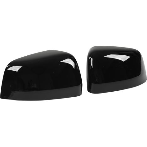 Cache rétroviseur extérieur noir brillant protection coque rétro aile compatible Jeep Grand Cherokee WK2 WL 2011-2022 (1/5)