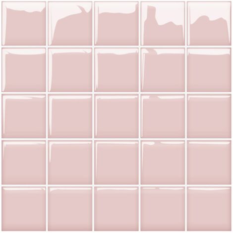 10pc Décoration Murale 3D Facile À Nettoyer, 25.4x25.4cm, Faux Carrelage Mural Autocollante, Décoration Murale Résistant À L'eau Et À L'humidité , Rose (1/5)
