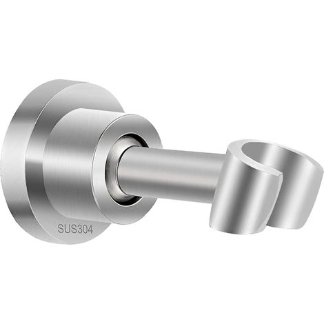Support de pommeau de douche en acier inoxydable 304, support de pommeau de douche universel, support de douchette réglable (1/5)
