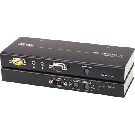 ATEN CE750A extensor KVM Transmisor y receptor (1/4)