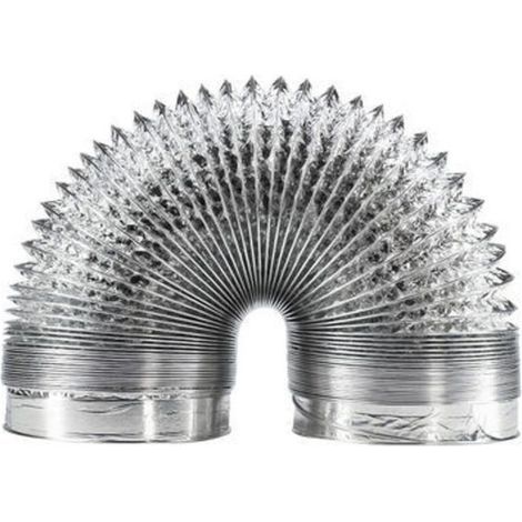 150mm aluminum ventilation duct for cooker hood, tubular fan (5 meters long) (1/5)