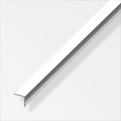 alfer Winkel Aluminium 2 m x 25 × 25 mm verkehrsweiß