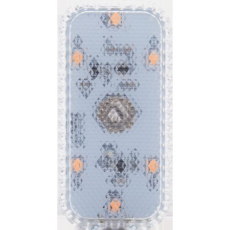 Lot de 2 lampes d'intérieur de voiture, lampes d'intérieur de voiture à interrupteur tactile monochrome, lampes d'intérieur de voiture LED sans fil avec port USB pour voiture, camion, fourgonnette. (1/3)