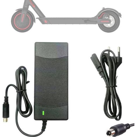 Cargadores para bicicletas eléctricas，Cargador para bicicletas eléctricas，Cargador universal de 42 V/2 A，Compatible con Xiaomi Mi Mijia M365 (1/5)