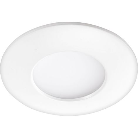 Spot encastré LED - Aquaflat - ARIC - 6 W - 540 lm - 4000 K - Fixe - Blanc (1/5)