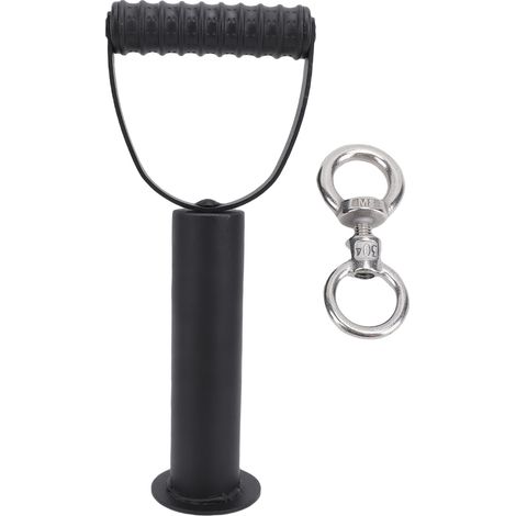 Poignée Kettlebell réglable, capacité de charge de 100kg, plaque de poids, pour entraînement de gymnastique à domicile, 50mm (1/5)
